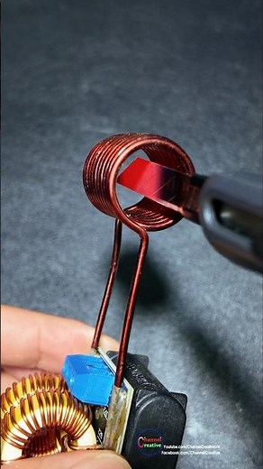 ZVS 120W induction heater module #heater #module #show #test