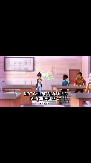 Chloe Bourgeois en acción en Miraculous