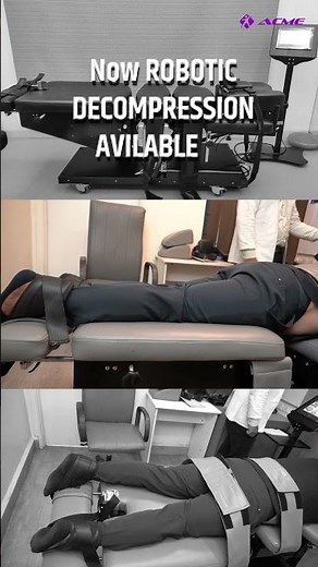 Robotic Decompression Therapy | Advanced Back Pain & Spine Treatment at ACME Physiotherapy Clinic