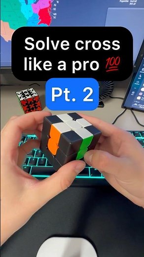 3 ways to solve the cross ✅ #cfop