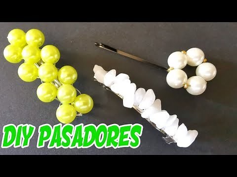 Como Hacer Pasadores Para El Cabello