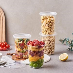 [Hot Item] Clear Disposable Deli Containers – 32oz with Airtight Lids for Soup & Food
