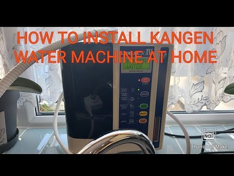 HOW TO INSTALL KANGEN WATER MACHINE AT HOME