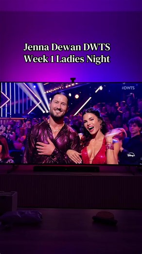 Cannot wait to see what she has in store! Amazing week 1 for the ladies!! #jennadewan #dwts