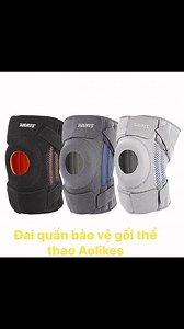 Đai quấn bảo vệ đầu gối thể thao AOLIKES A-7610 thoáng khí four spring sport knee support* Đối tượng sử dụng: Chạy bộ, đạp xe, bóng đá, cầu lông, tennis, bóng bàn, bóng rổ, gym, yoga, pick....* Chất liệu: SBR 62%, Vải không dệt (Polypropylene 18,5%, polyester 12,5%, spandex 7%* Có 3 đai cuốn bám chân chắc chắn* Mặt trên có nhiều lỗ nhỏ li tí thoáng khí, thoát mồ hôiĐẶC ĐIỂM NỔI BẬT - Đặc điểm mặt trong sản phẩm băng đầu gối thể thao có hàng trăm lỗ nhỏ, giúp thoát mồ hôi, không gây bí cho người 