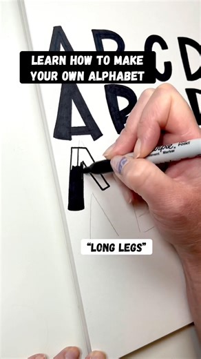 Block Lettering Tutorial for Beginners! Learn the basics & experiment with styles - link below!