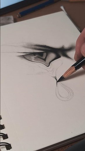 DIBUJO a lápiz inspirado en el ÁNGEL CAÍDO 👁️🔥 #fallenangel #lucifer #drawing #art #fineart #darkart