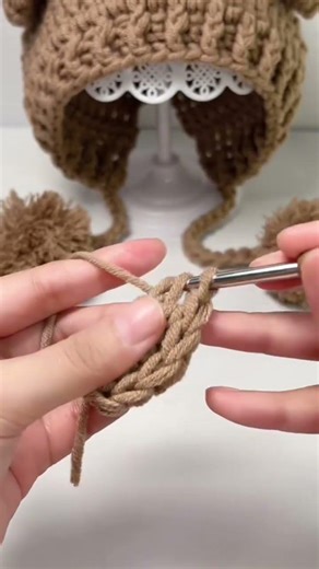 Crochet baby hat #crochet #knittig #crocheting