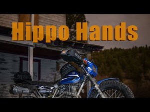How To Keep Your Hands Warm | Testing Out the New Hippo Hands Backcountry Motorcycle Hand Covers