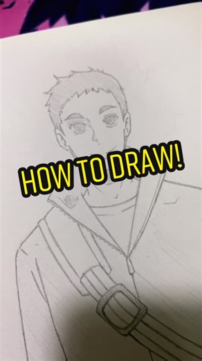 How to Draw Daichi from Haikyuu - Step by Step Guide
