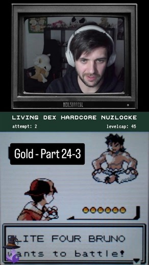 neil5urre6l on Instagram: "Pokémon Gold - Elite 4: Bruno Part 3 Count the Crobat pulls of the improbably against Machamp! With just 3 HP remaining it hands the reigns over to PearlWhite the Gyarados to finish the battle against the third member of the Elite 4 Bruno. ============================================= Pokémon Gold Version is copyright 2001, 2017 of Pokémon. Pokémon Home is copyright 2020 of Pokémon. Pokémon is copyright 1995 - 2025 of Nintendo Co., Ltd., Creatures Inc. and Game Freak I