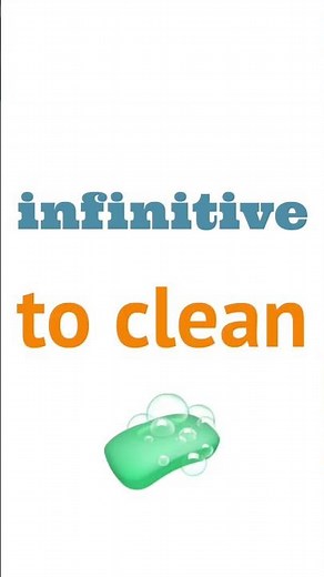What is an INFINITIVE verb? 👀