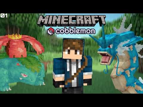 This Pokémon mod takes Minecraft to THE NEXT LEVEL. Cobblemon lets play episode one.