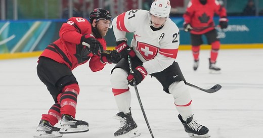 Switzerland forward Kevin Fiala out of Olympics because of a leg injury