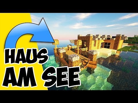 Minecraft Haus am See bauen | wie baut man ein Haus am See in Minecraft