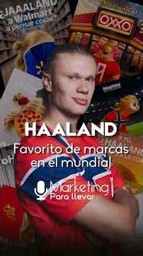 HAALAND: The World Cup star winning over brands. #marketing #fifaworldcup