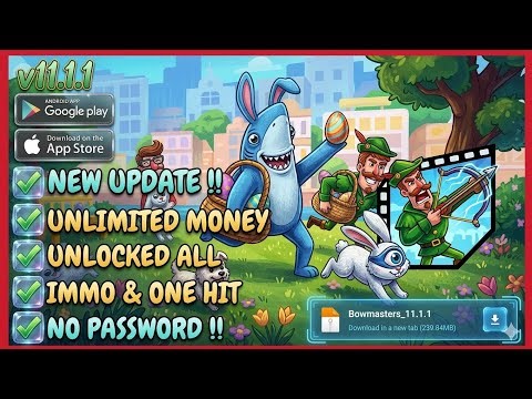 Download Bowmasters Hack iOS ✅ Bowmasters Mod Apk 2026