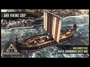 Ark Viking Longship - PvE raft concept build showcase