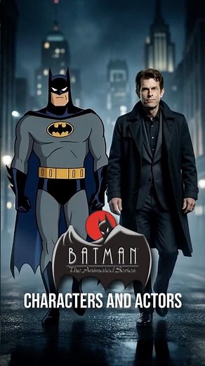 Batman Animated Series Characters Walk With Their Actors!