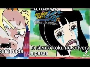 goku no me pegues de nuevo creditos a:goku_sanm (tik tok) #dragonball #risa