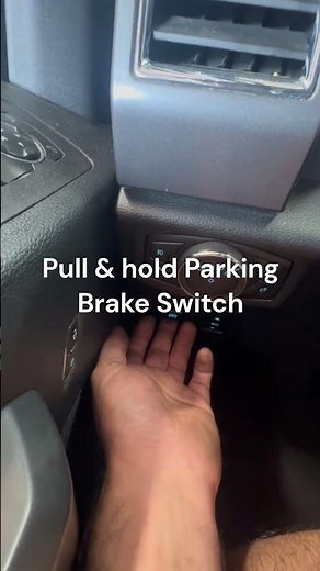 F150 Rear Brake Pad deactivation mode