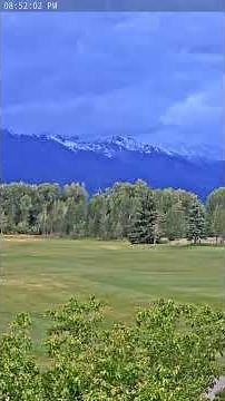 SeeJH.ai: Golf & Tennis Sunset - Jun 27, 2026 #JacksonHole #Timelapse