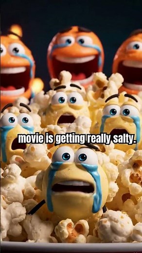 Funny Animated Popcorn Reaction #popcorn #funny #animation #comedy #food #shorts #foryou