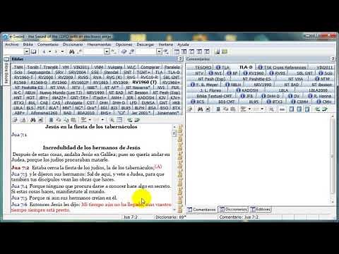 Tutorial - Cómo crear libros usando e-Sword