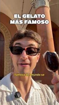 La historia del helado más famoso del mundo🍦🇮🇹