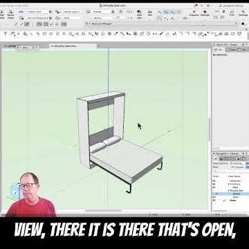 Murphy Bed #vectorworks #jonathanpickup
