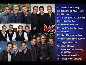 Best of 90’s Boybands - Backstreet Boys, NSYNC, Boyz II Men, Westlife