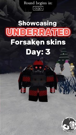 Underrated forsaken skins pt:3 #forsaken #bludud #roblox #builderman #showcase #shorts #fyp #fypシ