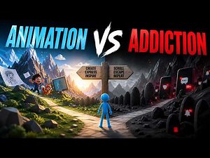 Animation vs Addiction: Choose Your Reality | Animation Story