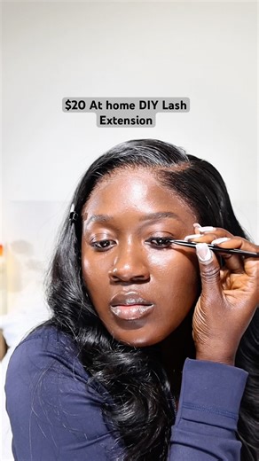 I Tried DIY Eyelash Extension Clusters