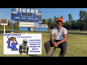 East Texas Jr. QB Jacorey Birmingham Of Linden-Kildare Talks His 10 TD Record Breaking Game