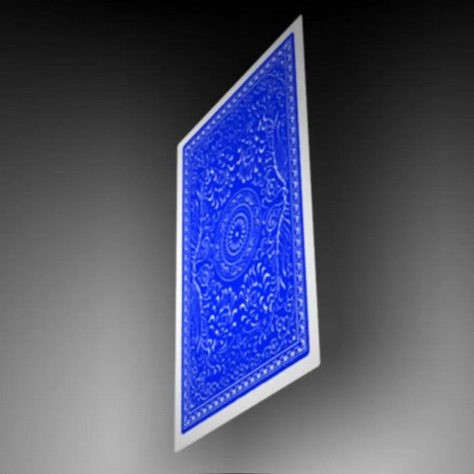 Rotating playing card animation