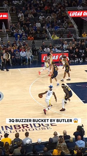 Jimmy Butler lll spins and scores through contact to BEAT THE 3Q BUZZER! 💪 GSW-IND • LIVE on NBA TV ➡️ https://www.nba.com/how-to-watch-game-redirect/0022500144?partnerRef=NBA&platform=Facebook&surface=Post | NBA