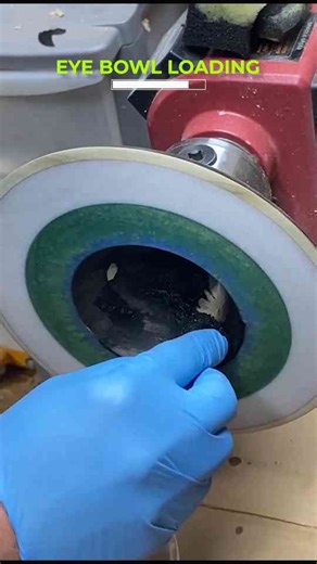 Eyeball Bowl - custom resin inlay bowl