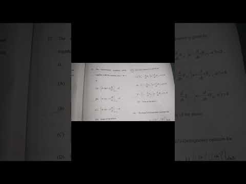 Calculus of variations paper of msc mathematics sem 4.. imp 💯💯
