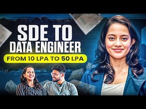 From earning 10 LPA as SDE to 50LPA as Data Engineer | She switched from Software Engineer to Data