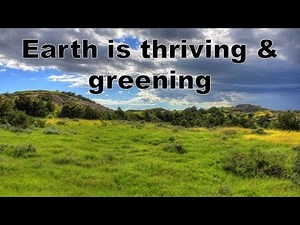 Climate change is greening the Earth