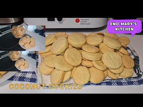 How to Make Coconut Cookies at Home | Easy Recipe