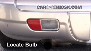 Reverse Light Replacement 2010 Chrysler PT Cruiser Classic 2.4L 4 Cyl.
