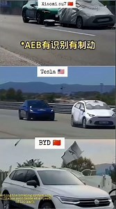 120 KM/H Survival Test: Tesla vs. BYD vs. Xiaomi SU7 | The Ultimate AEB Verdict