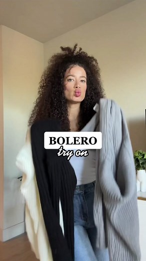 Grey Bolero Try On: Shein Winter Outfit Styling