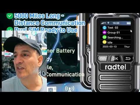 RADTEL POC - P8 Radio (PTT over Celular)