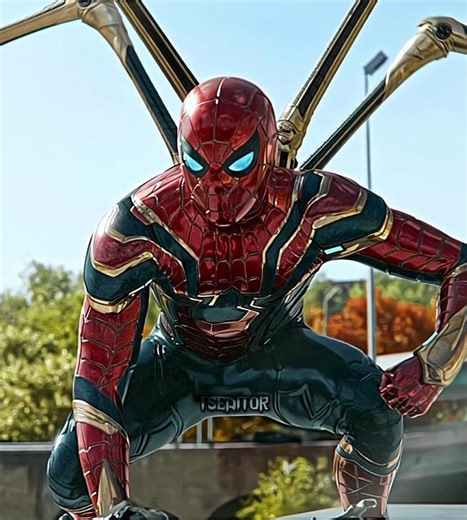 "Iron Man Ka nanotechnology ☠️🔥 | Spider-man Edit | #spiderman #aura #viral #shorts #4kedit