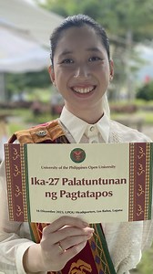 Kudos to the graduates of UPOU Class 2023! Today marks the end of one chapter and the beginning of a new, exciting journey. 🎓👏 #UPOUGraduation2023 | UP Open University (UPOU)