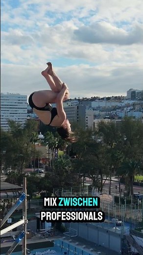 20-meter jumps in Gran Canaria, the first high-diving event in Germany 🇪🇸 #aquacircus