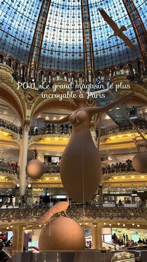 Le plus incroyable des grands magasins à Paris ✨